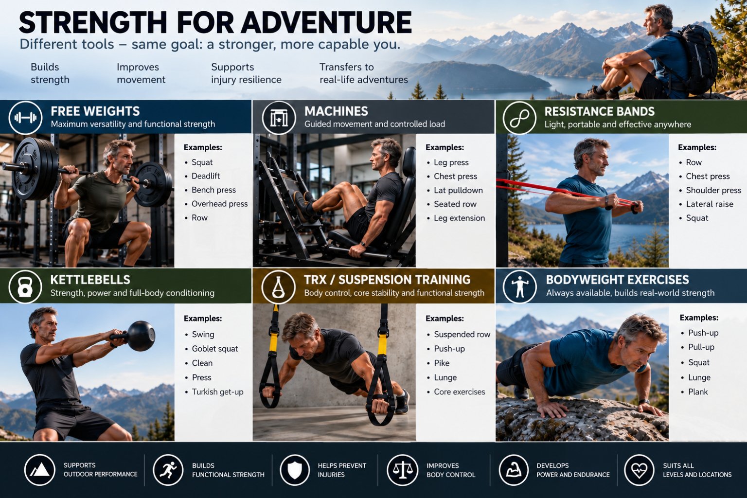 Training for adventures